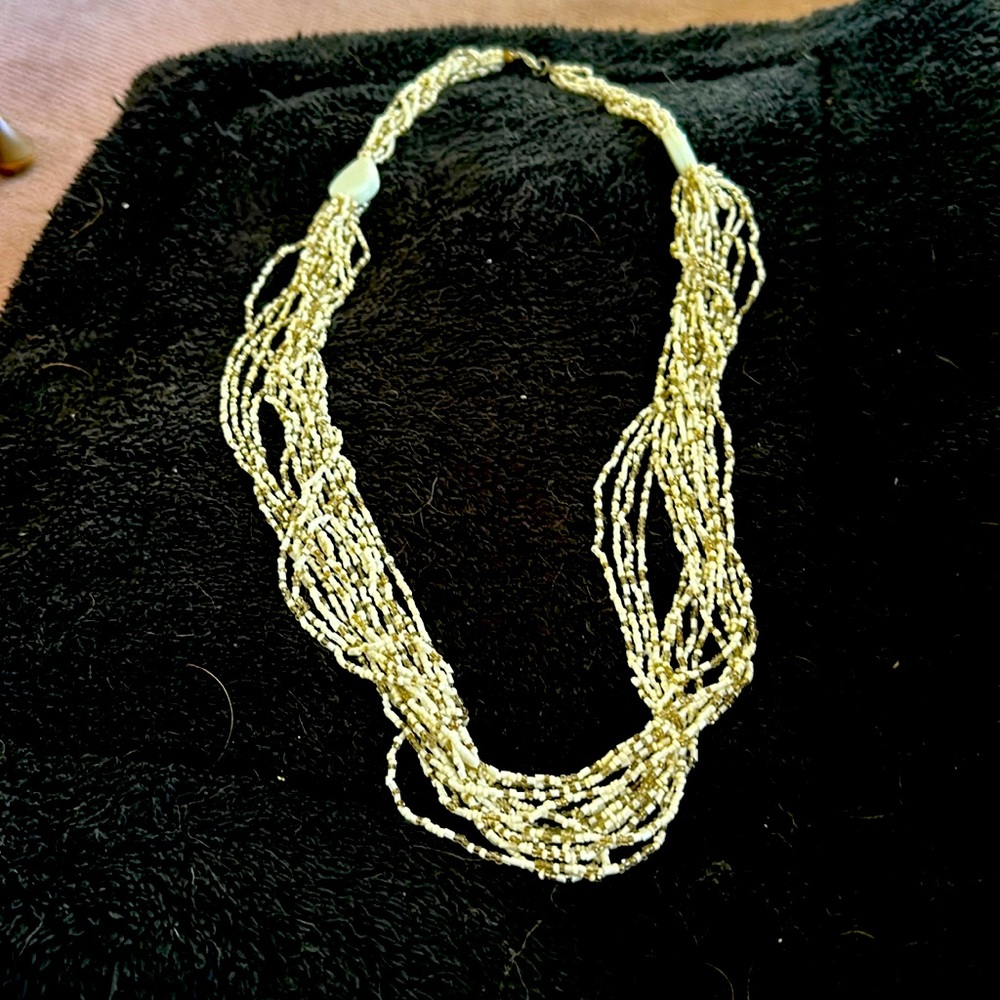 Long, Beautiful Statement Necklace - image 1